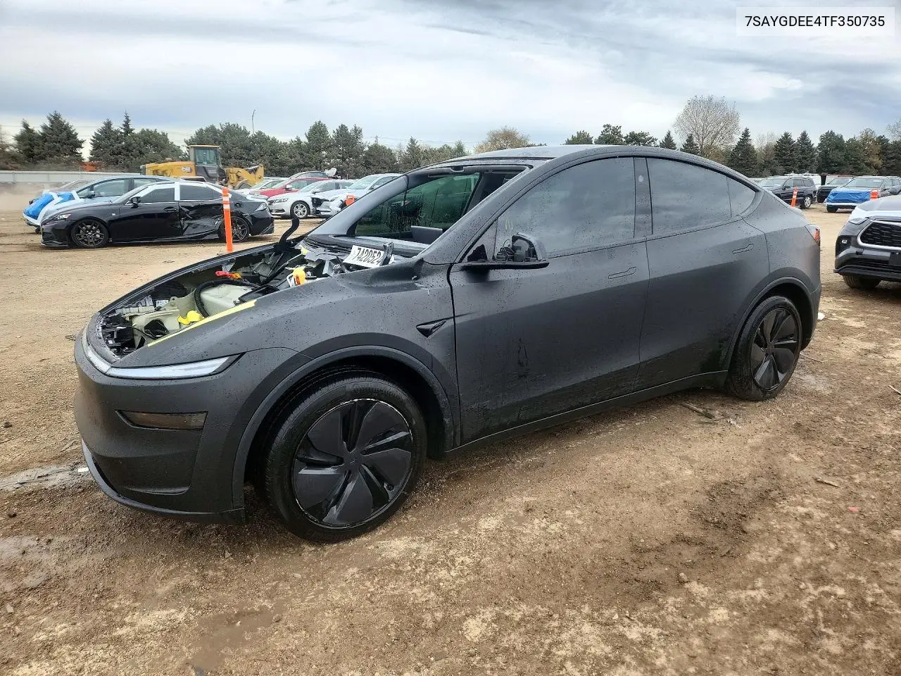TESLA MODEL Y 2026, VIN 7SAYGDEE4TF350735