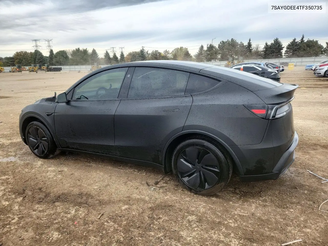 2026 TESLA MODEL Y VIN 7SAYGDEE4TF350735 — фото 2