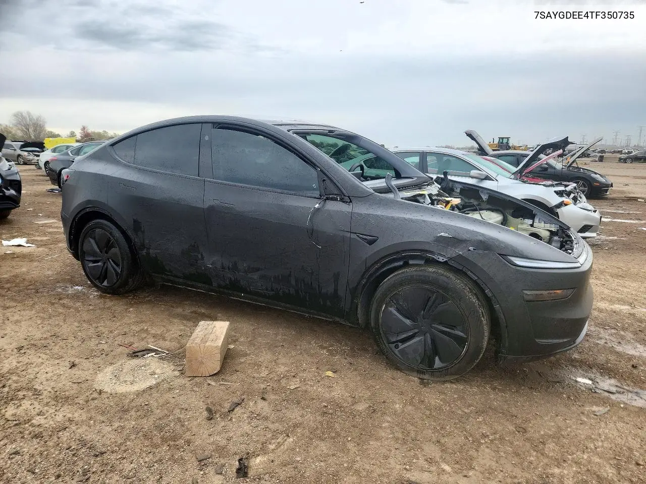 2026 TESLA MODEL Y VIN 7SAYGDEE4TF350735 — фото 4