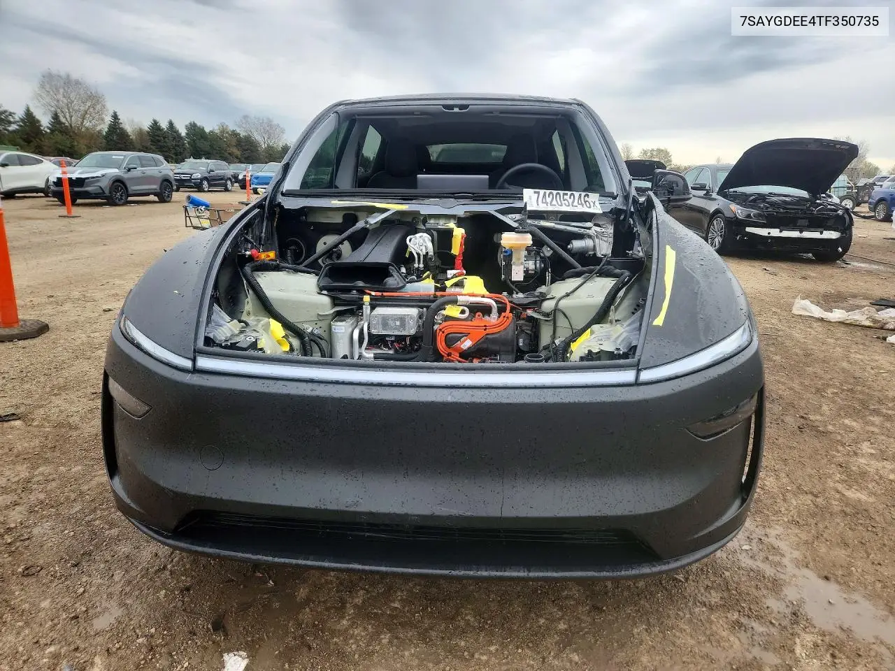 2026 TESLA MODEL Y VIN 7SAYGDEE4TF350735 — фото 5