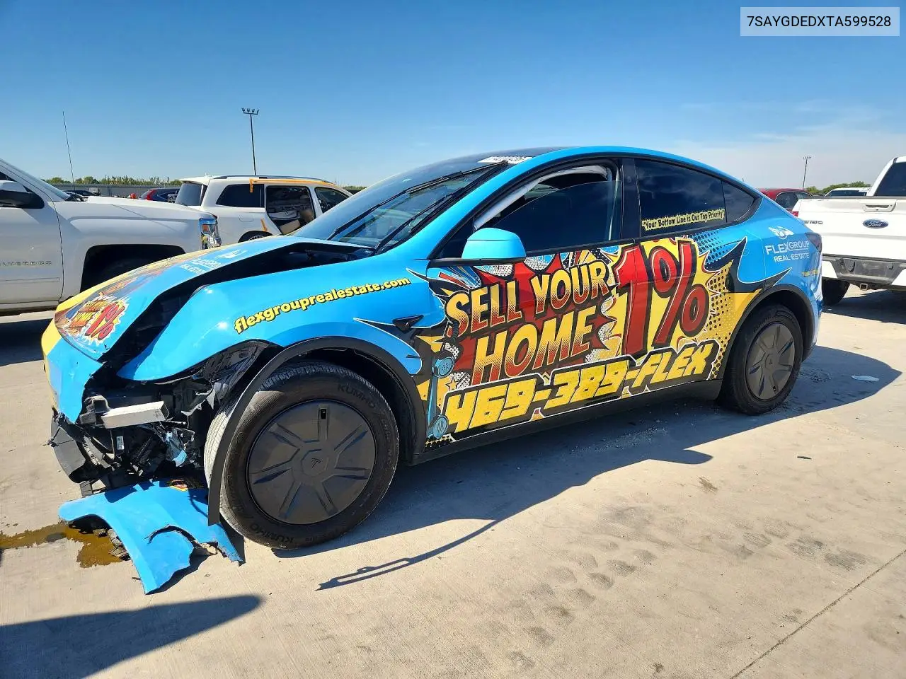 TESLA MODEL Y 2026, VIN 7SAYGDEDXTA599528