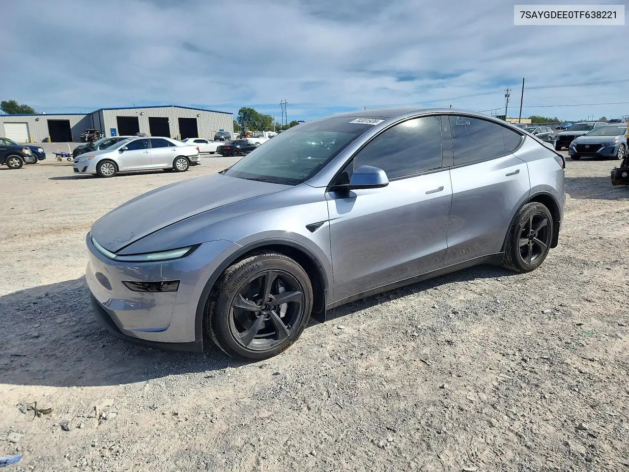 TESLA MODEL Y 2026, VIN 7SAYGDEE0TF638221