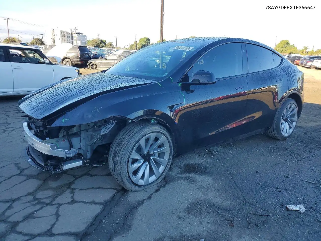 TESLA MODEL Y 2026, VIN 7SAYGDEEXTF366647