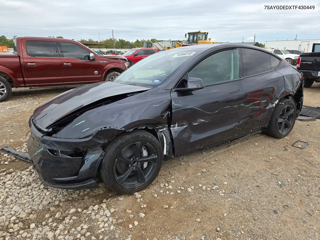 TESLA MODEL Y 2026, VIN 7SAYGDEDXTF430449