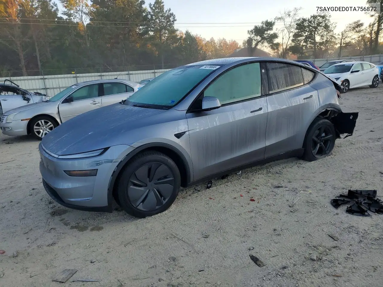 TESLA MODEL Y 2026, VIN 7SAYGDED0TA756872