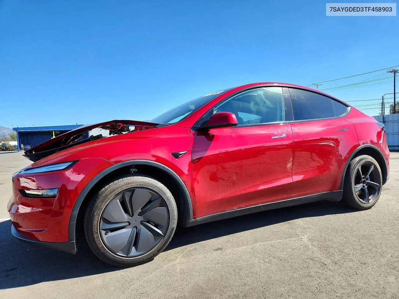 TESLA MODEL Y 2026, VIN 7SAYGDED3TF458903