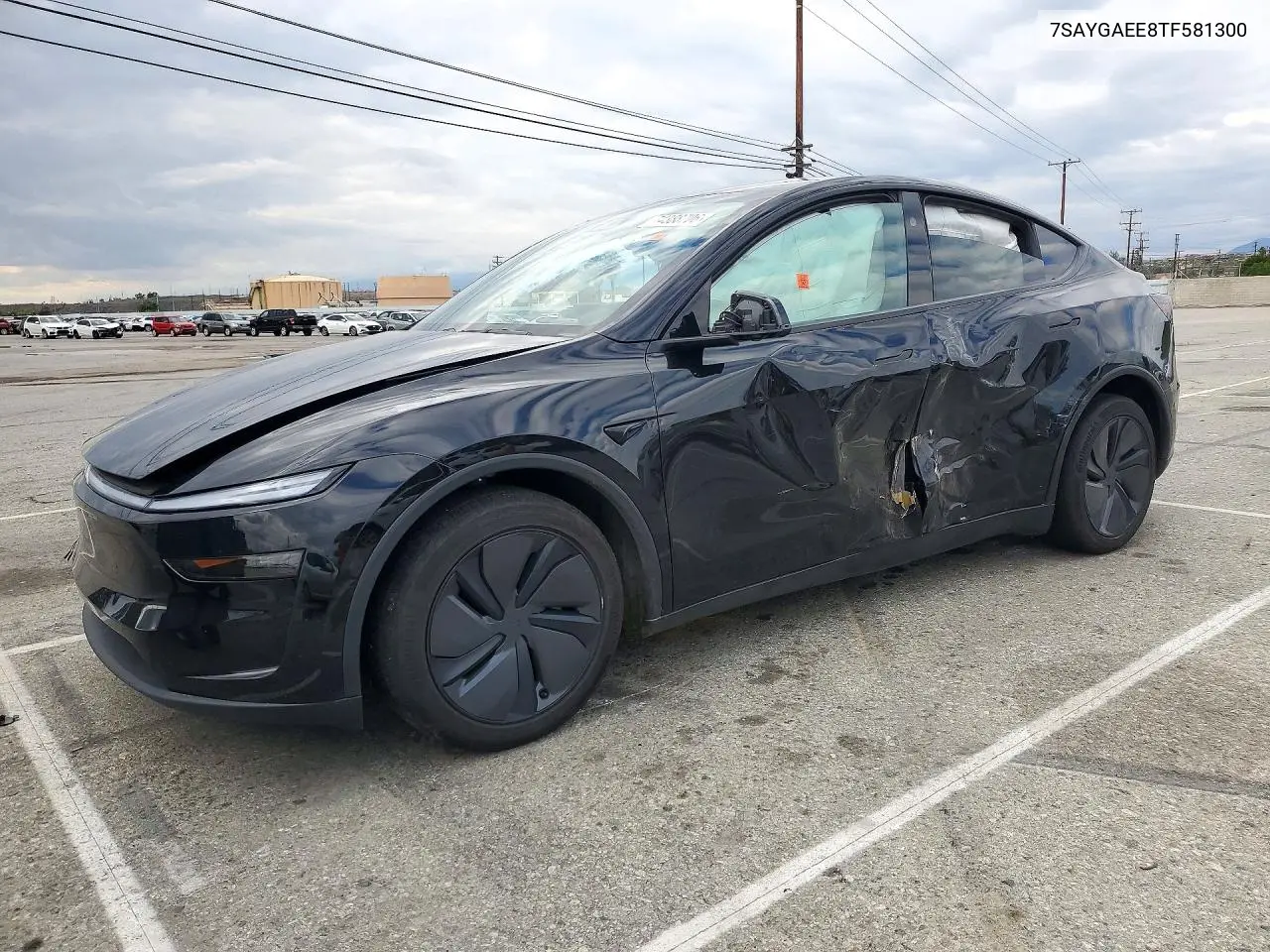 TESLA MODEL Y 2026, VIN 7SAYGAEE8TF581300