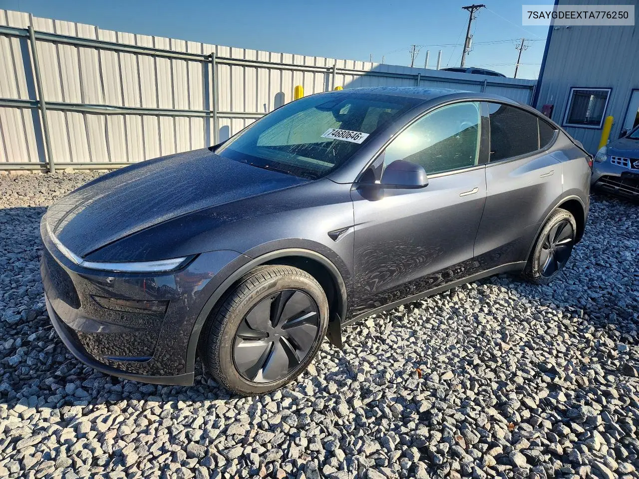 TESLA MODEL Y 2026, VIN 7SAYGDEEXTA776250
