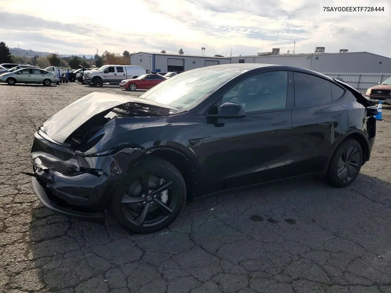 TESLA MODEL Y 2026, VIN 7SAYGDEEXTF728444