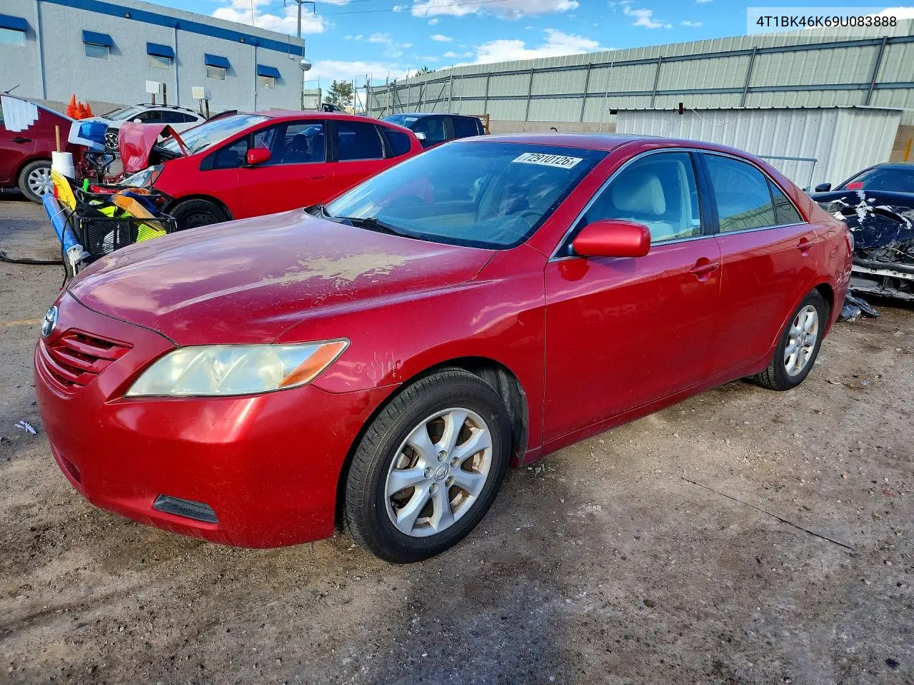 TOYOTA CAMRY 2009, VIN 4T1BK46K69U083888
