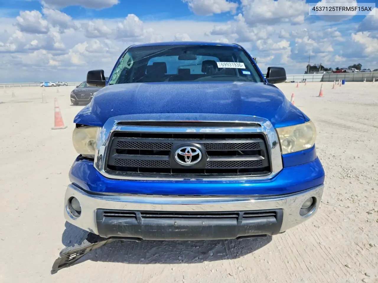 2010 TOYOTA TUNDRA VIN 5TFRM5F15AX018012 — фото 5