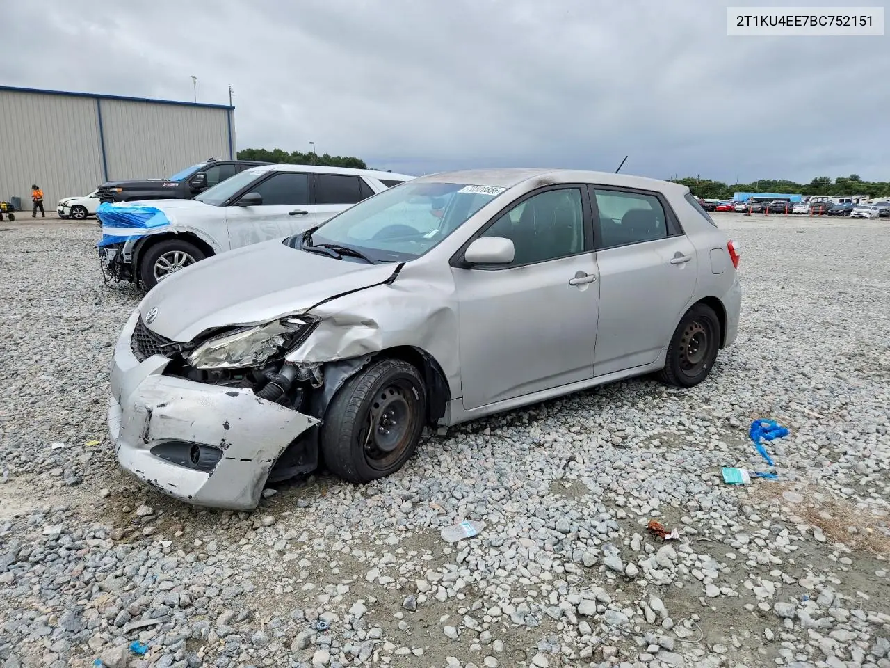 TOYOTA MATRIX 2011, VIN 2T1KU4EE7BC752151