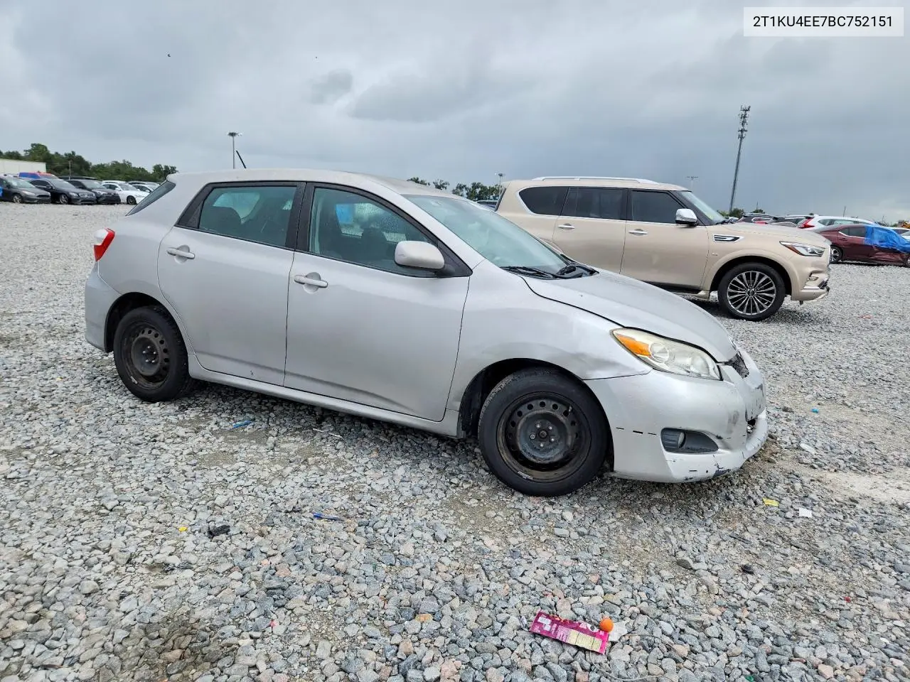 2011 TOYOTA MATRIX VIN 2T1KU4EE7BC752151 — фото 4