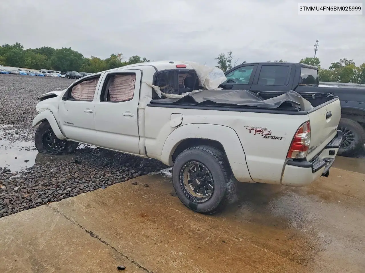 2011 TOYOTA TACOMA VIN 3TMMU4FN6BM025999 — фото 2