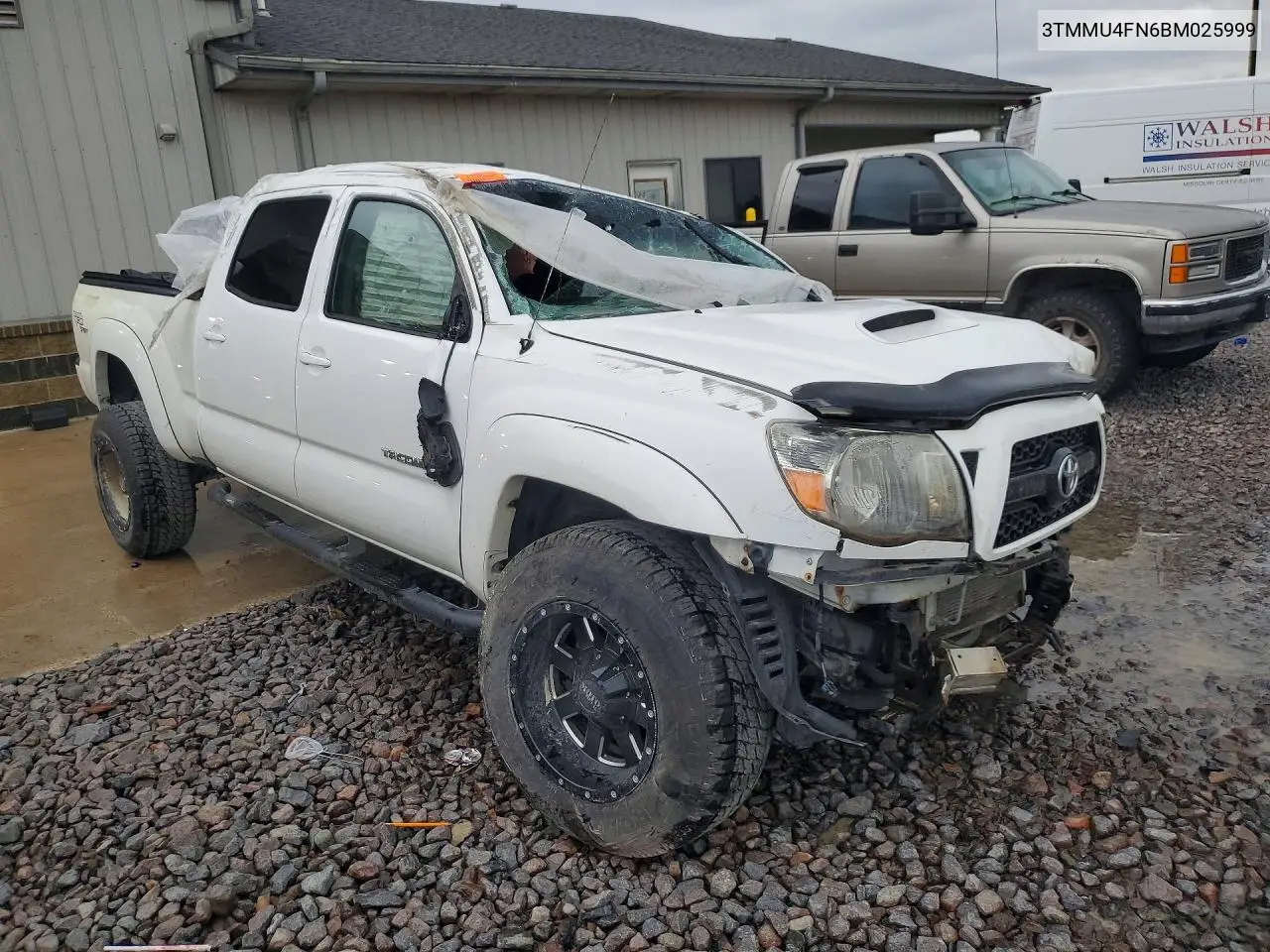 2011 TOYOTA TACOMA VIN 3TMMU4FN6BM025999 — фото 4