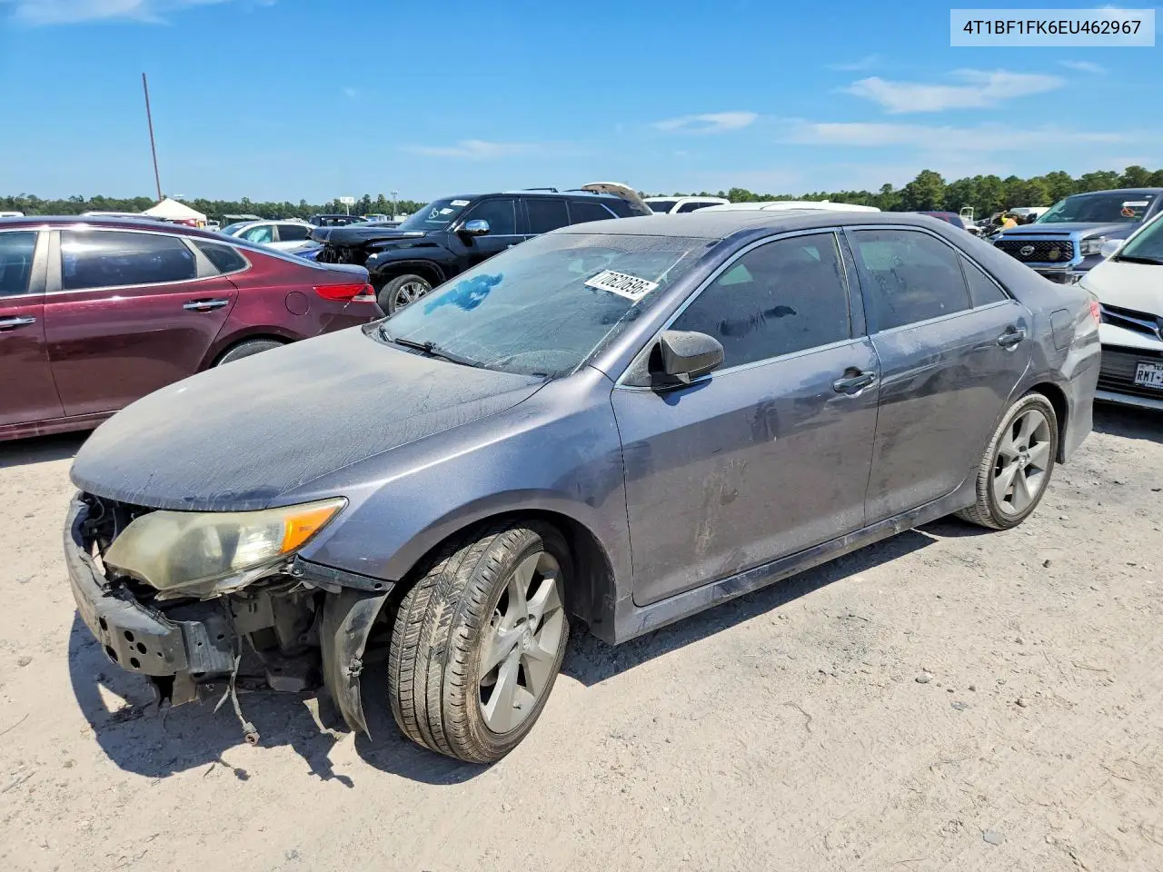 TOYOTA CAMRY 2014, VIN 4T1BF1FK6EU462967