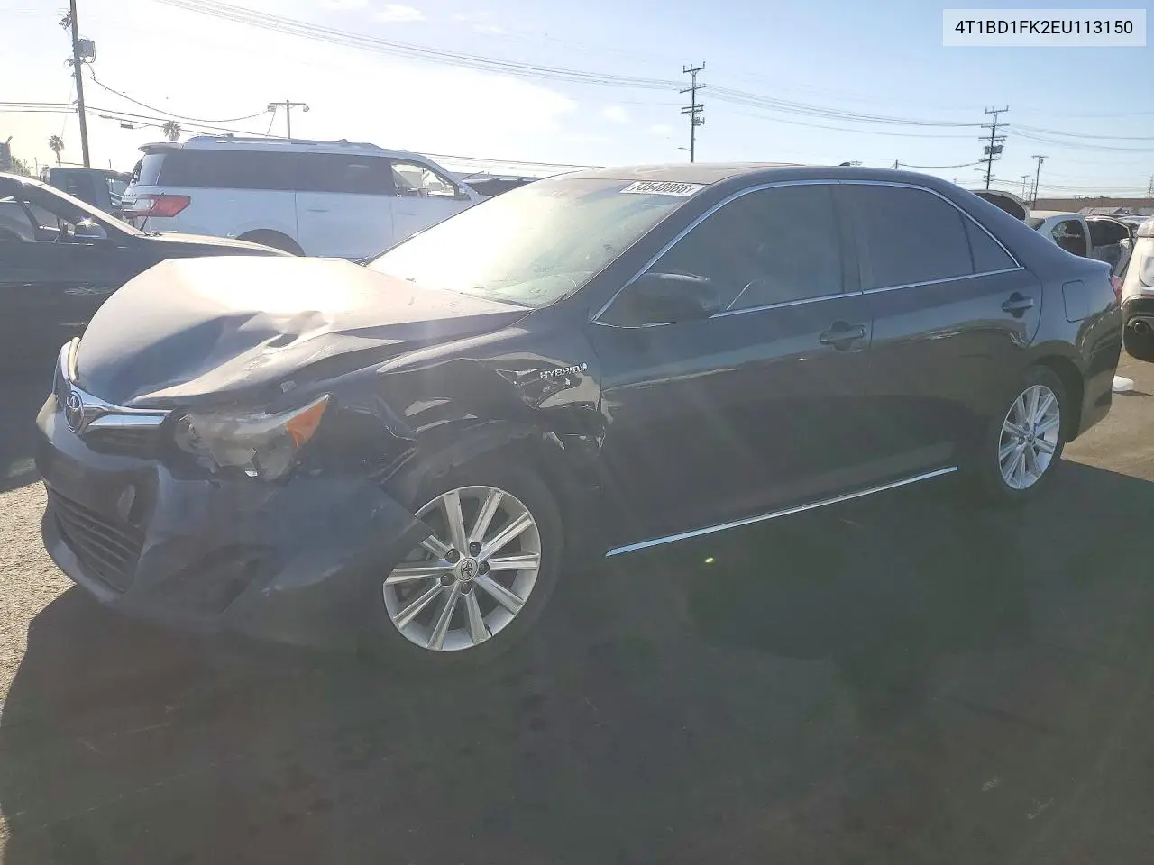 TOYOTA CAMRY 2014, VIN 4T1BD1FK2EU113150