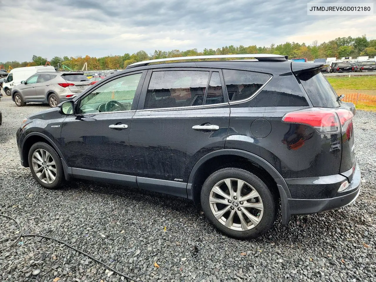 2016 TOYOTA RAV 4 VIN JTMDJREV6GD012180 — фото 2