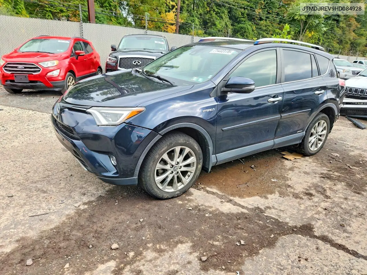 TOYOTA RAV 4 2017, VIN JTMDJREV9HD084928