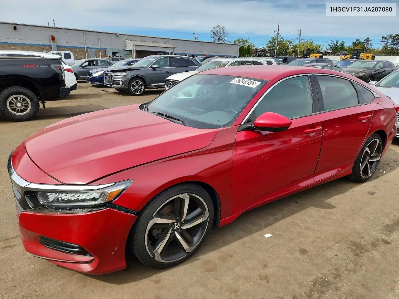 TOYOTA N/A 2018, VIN 1HGCV1F31JA207080