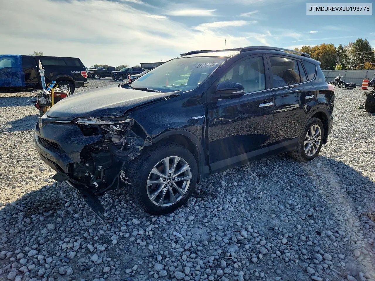TOYOTA RAV 4 2018, VIN JTMDJREVXJD193775