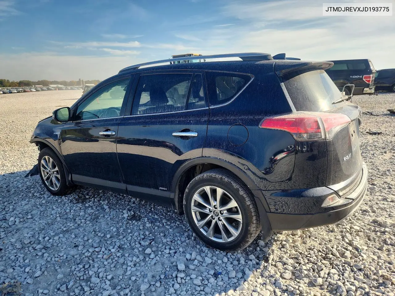 2018 TOYOTA RAV 4 VIN JTMDJREVXJD193775 — фото 2
