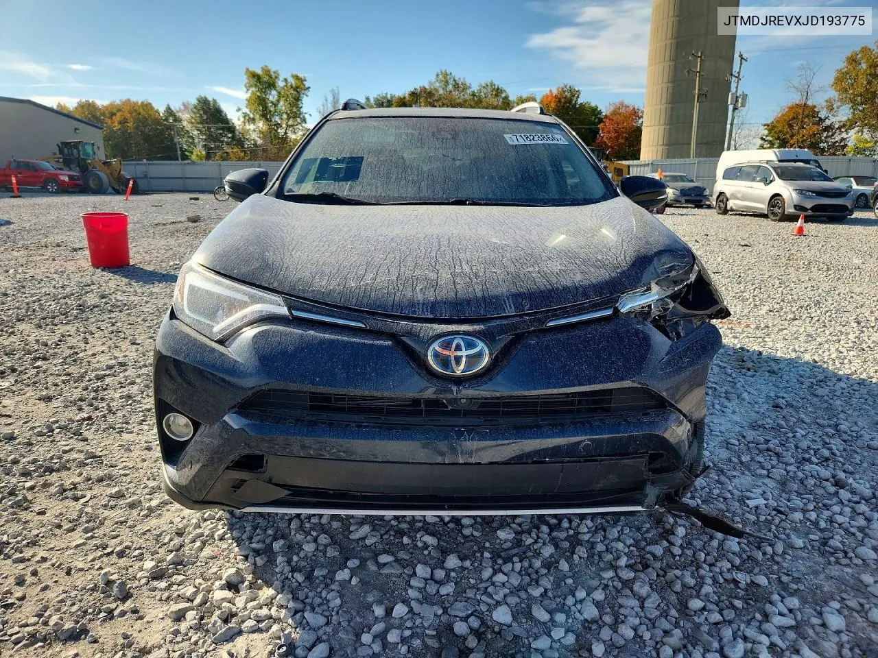 2018 TOYOTA RAV 4 VIN JTMDJREVXJD193775 — фото 5