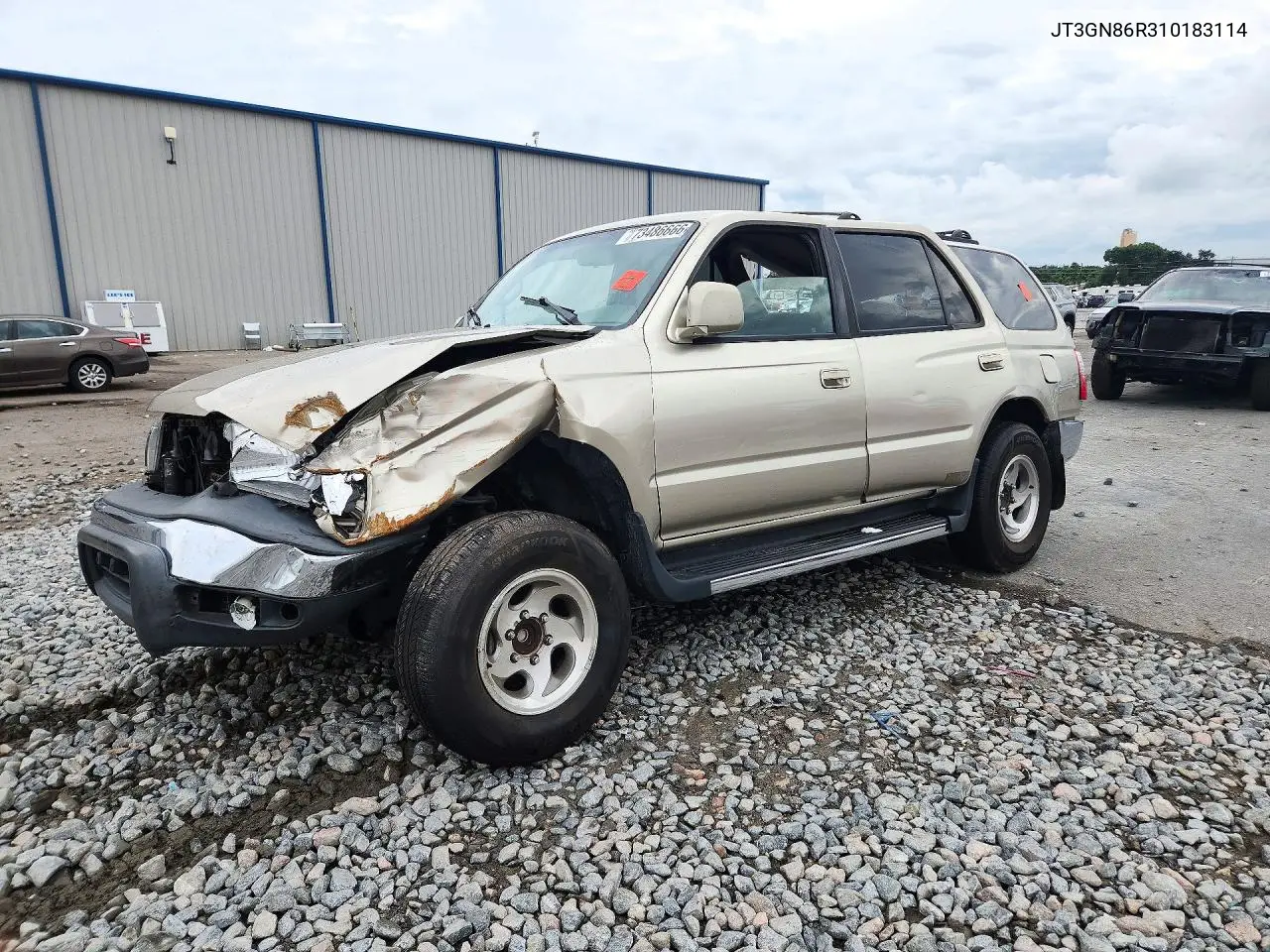 TOYOTA 4RUNNER 2001, VIN JT3GN86R310183114
