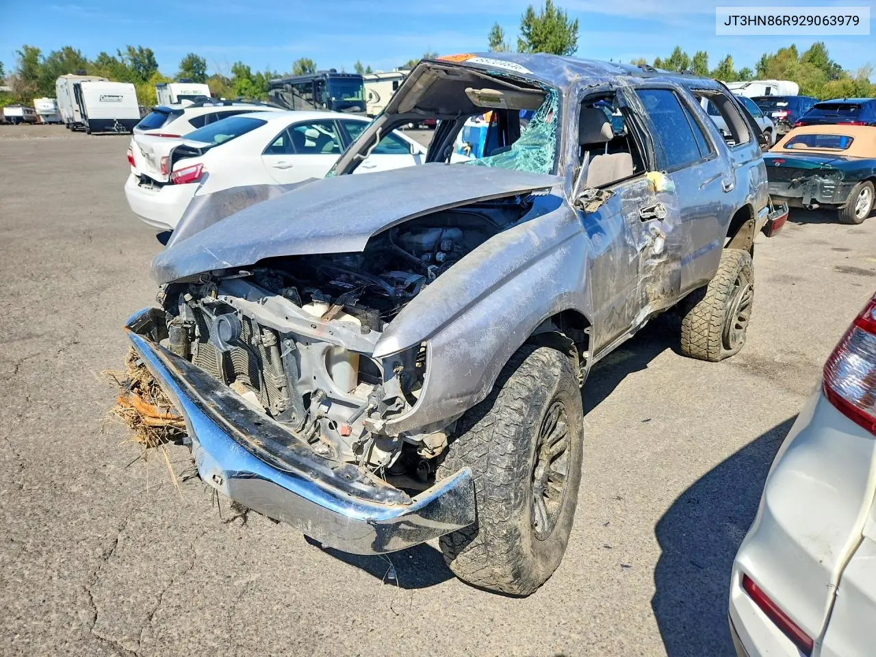 TOYOTA 4RUNNER 2002, VIN JT3HN86R929063979