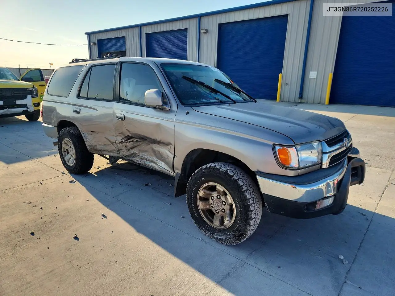 2002 TOYOTA 4RUNNER VIN JT3GN86R720252226 — фото 4