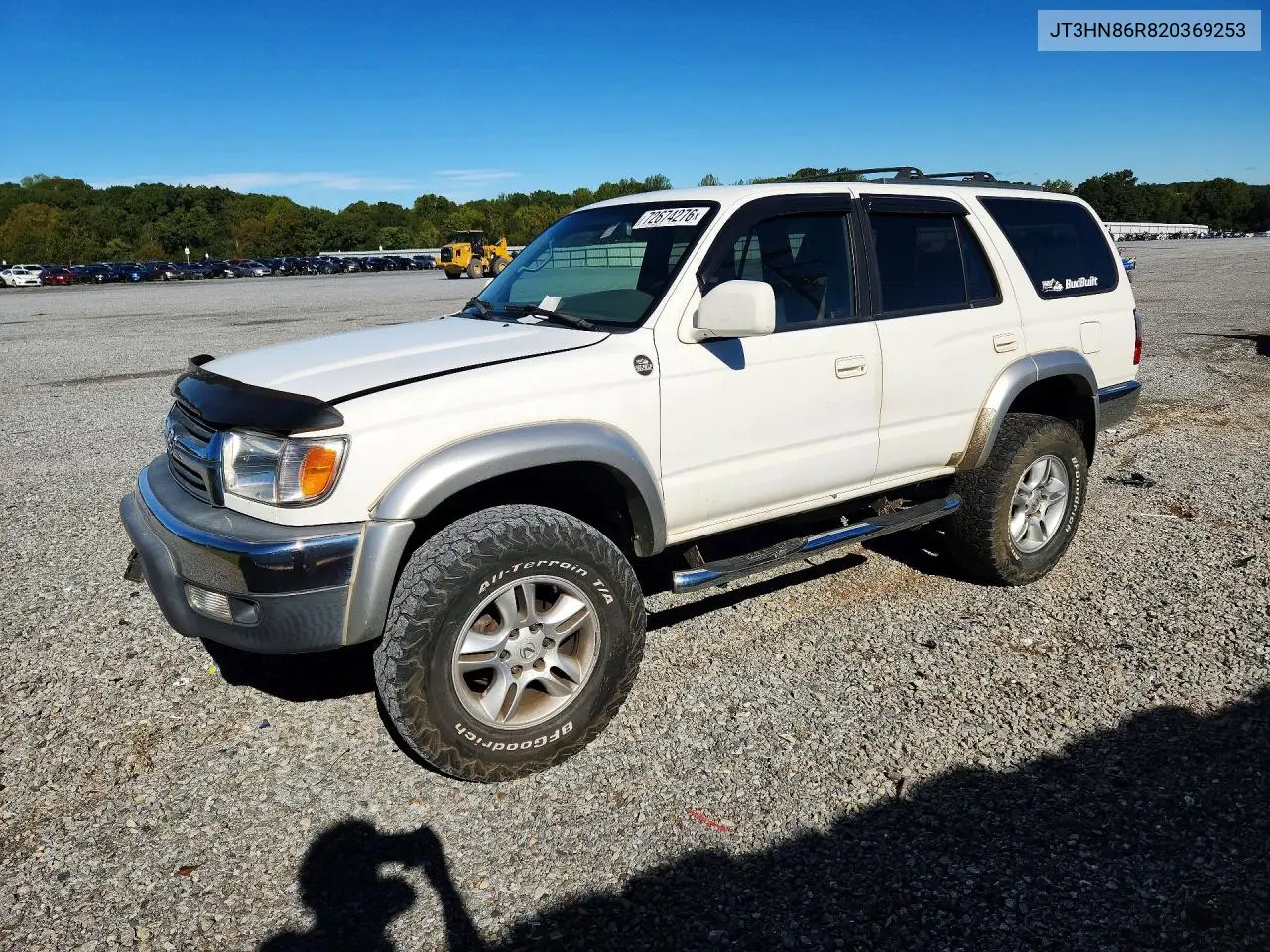 TOYOTA 4RUNNER 2002, VIN JT3HN86R820369253