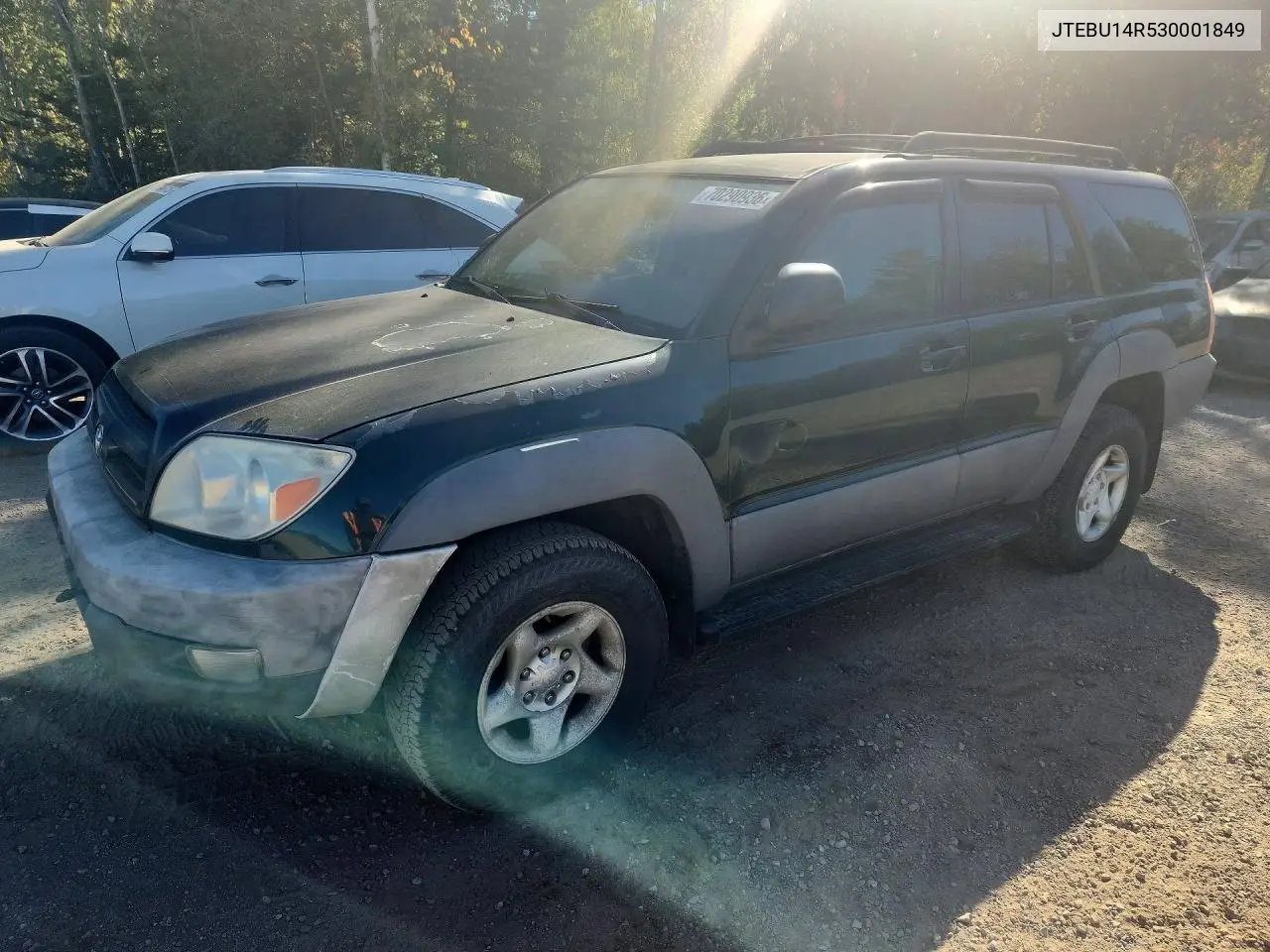 TOYOTA 4RUNNER 2003, VIN JTEBU14R530001849