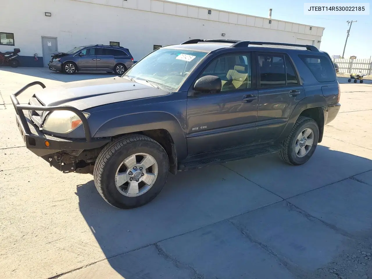 TOYOTA 4RUNNER 2003, VIN JTEBT14R530022185