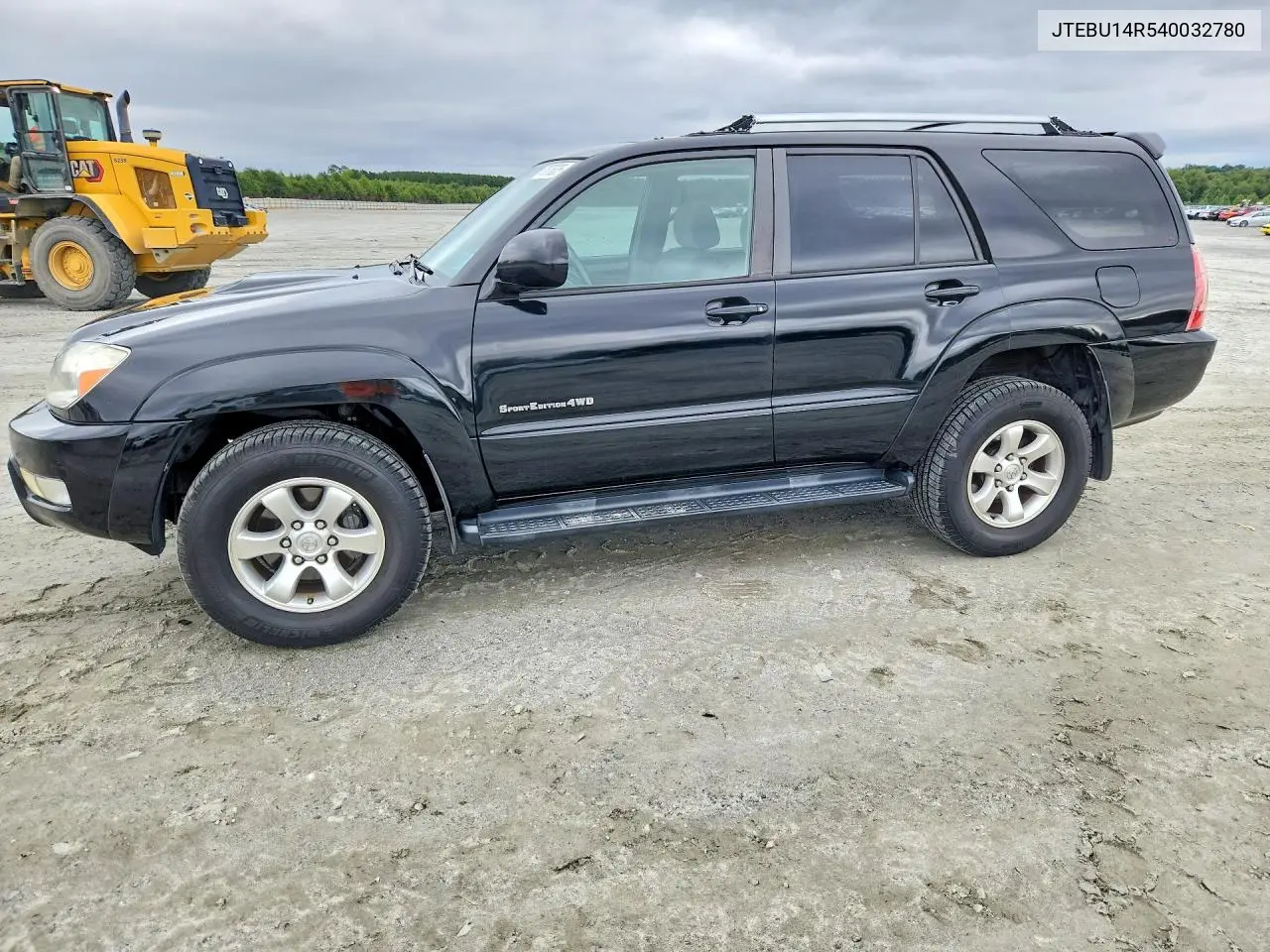 TOYOTA 4RUNNER 2004, VIN JTEBU14R540032780
