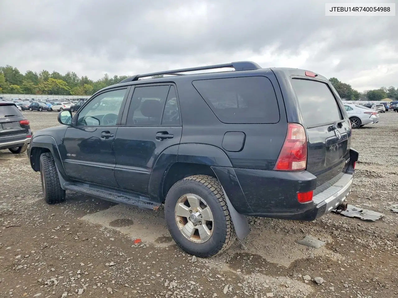 2004 TOYOTA 4RUNNER VIN JTEBU14R740054988 — фото 2