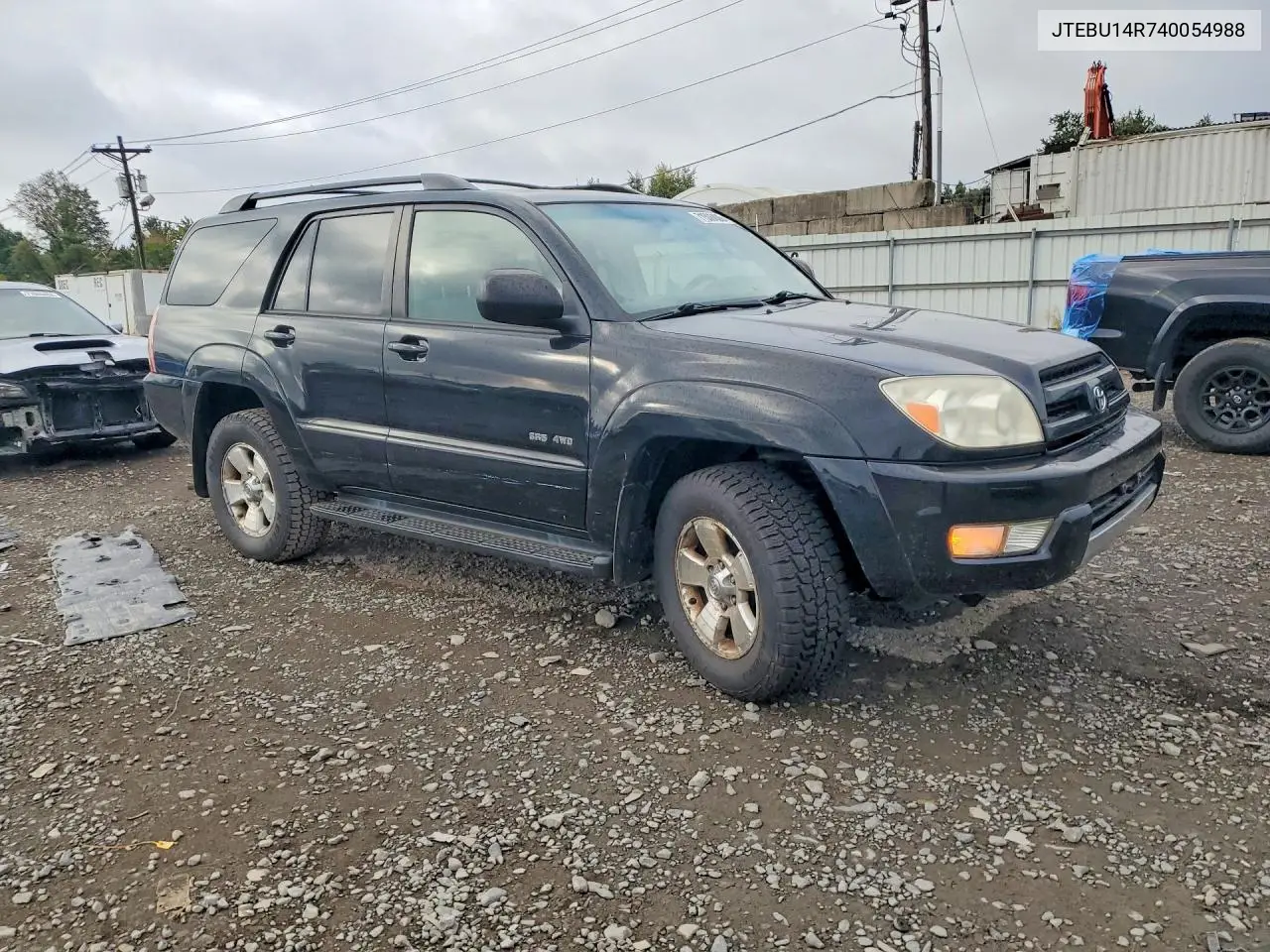 2004 TOYOTA 4RUNNER VIN JTEBU14R740054988 — фото 4