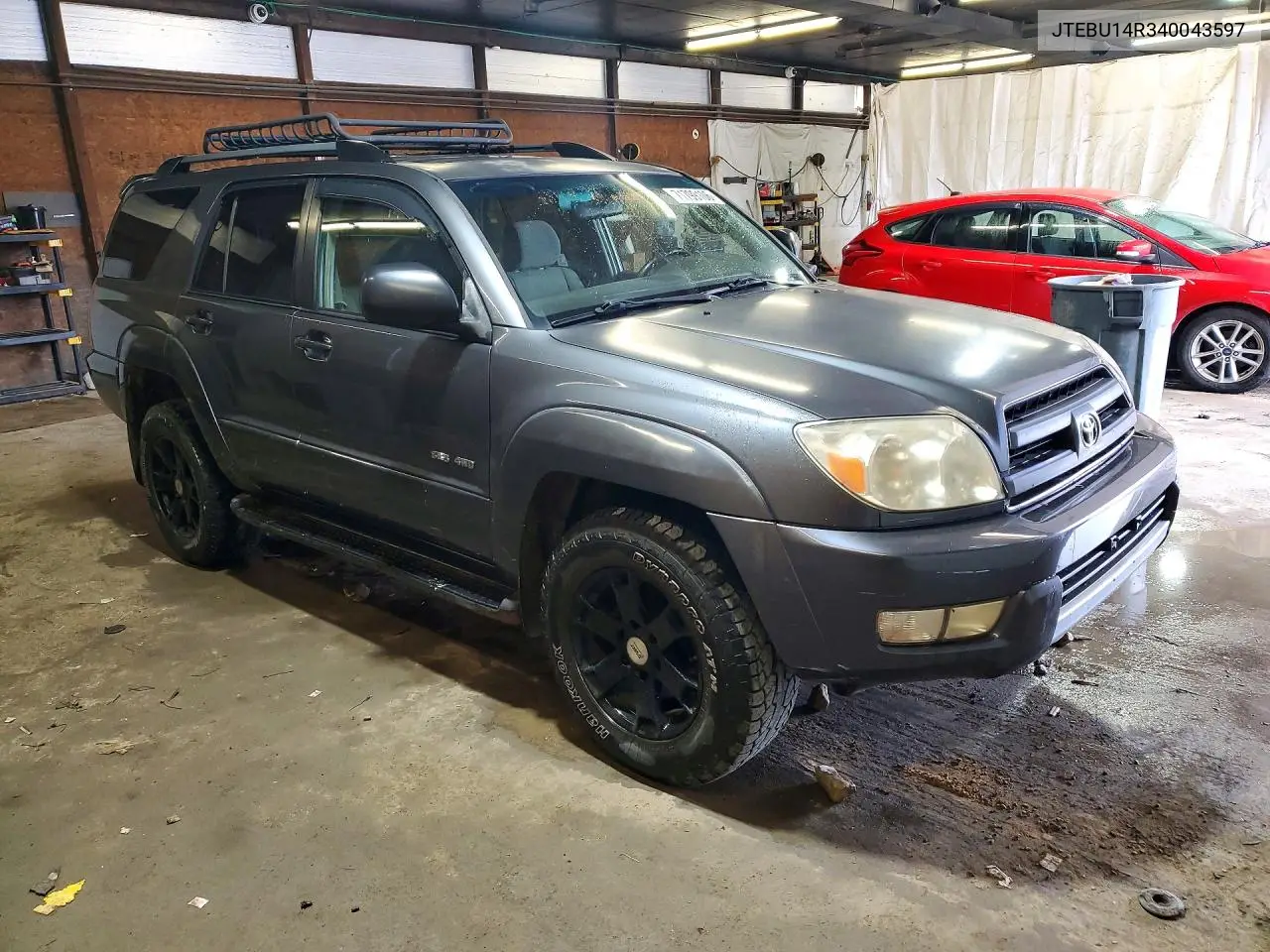 2004 TOYOTA 4RUNNER VIN JTEBU14R340043597 — фото 4