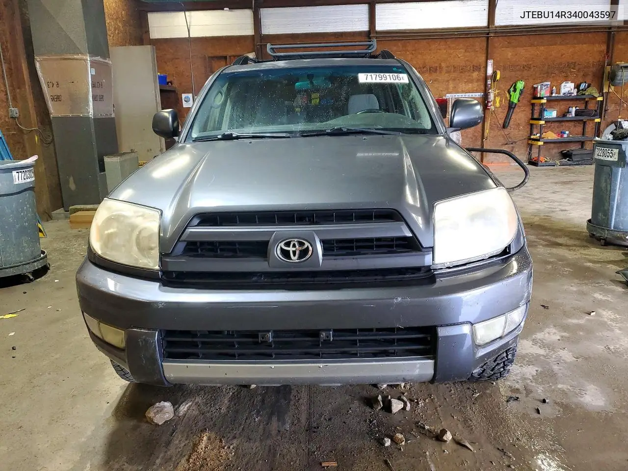 2004 TOYOTA 4RUNNER VIN JTEBU14R340043597 — фото 5