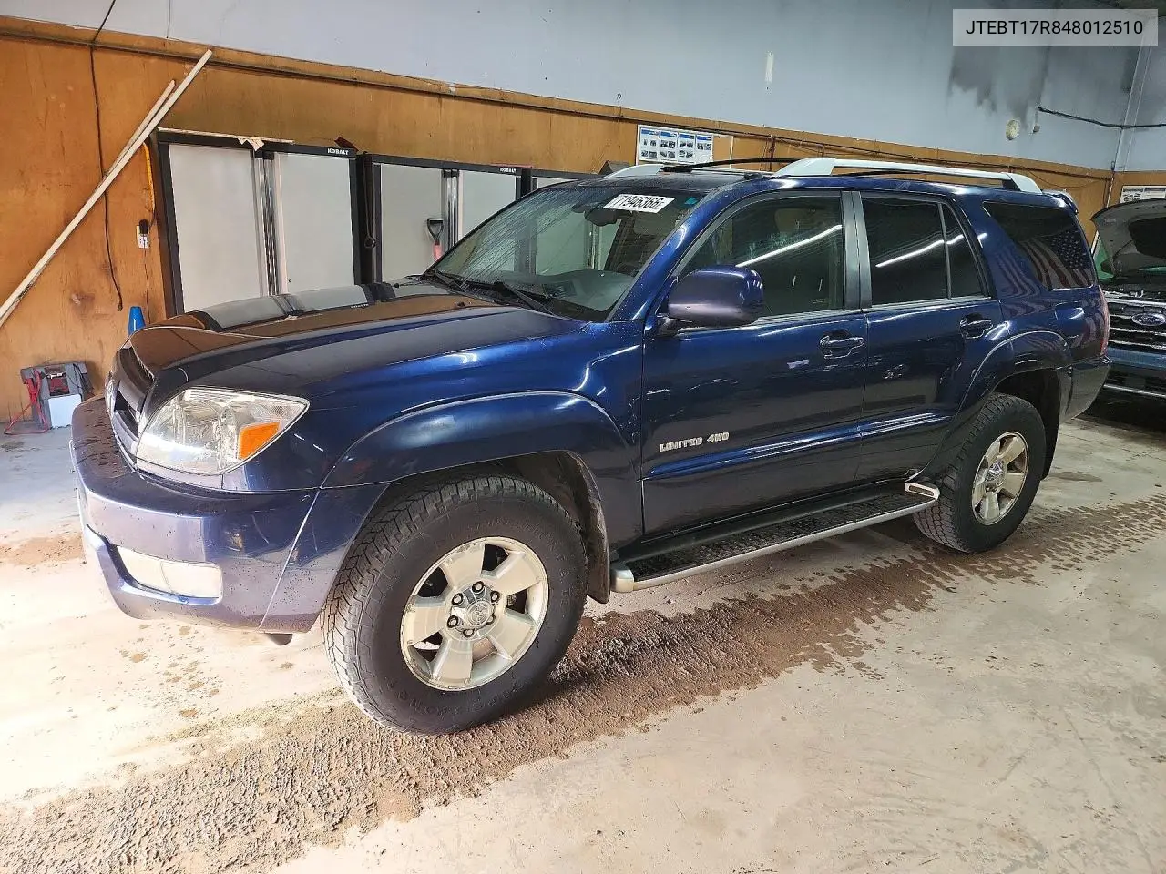 TOYOTA 4RUNNER 2004, VIN JTEBT17R848012510