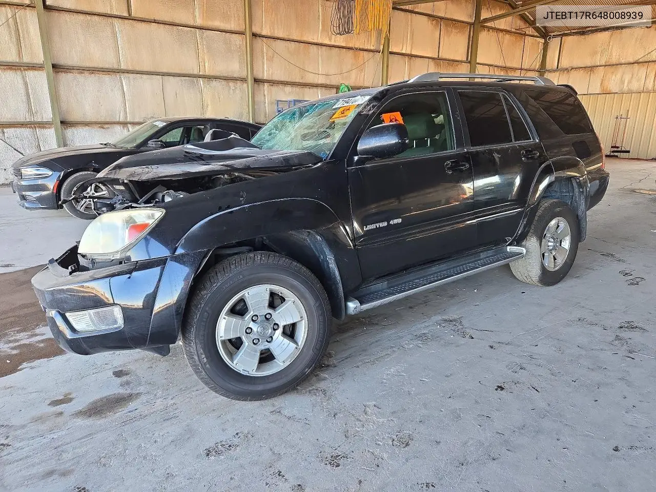 TOYOTA 4RUNNER 2004, VIN JTEBT17R648008939