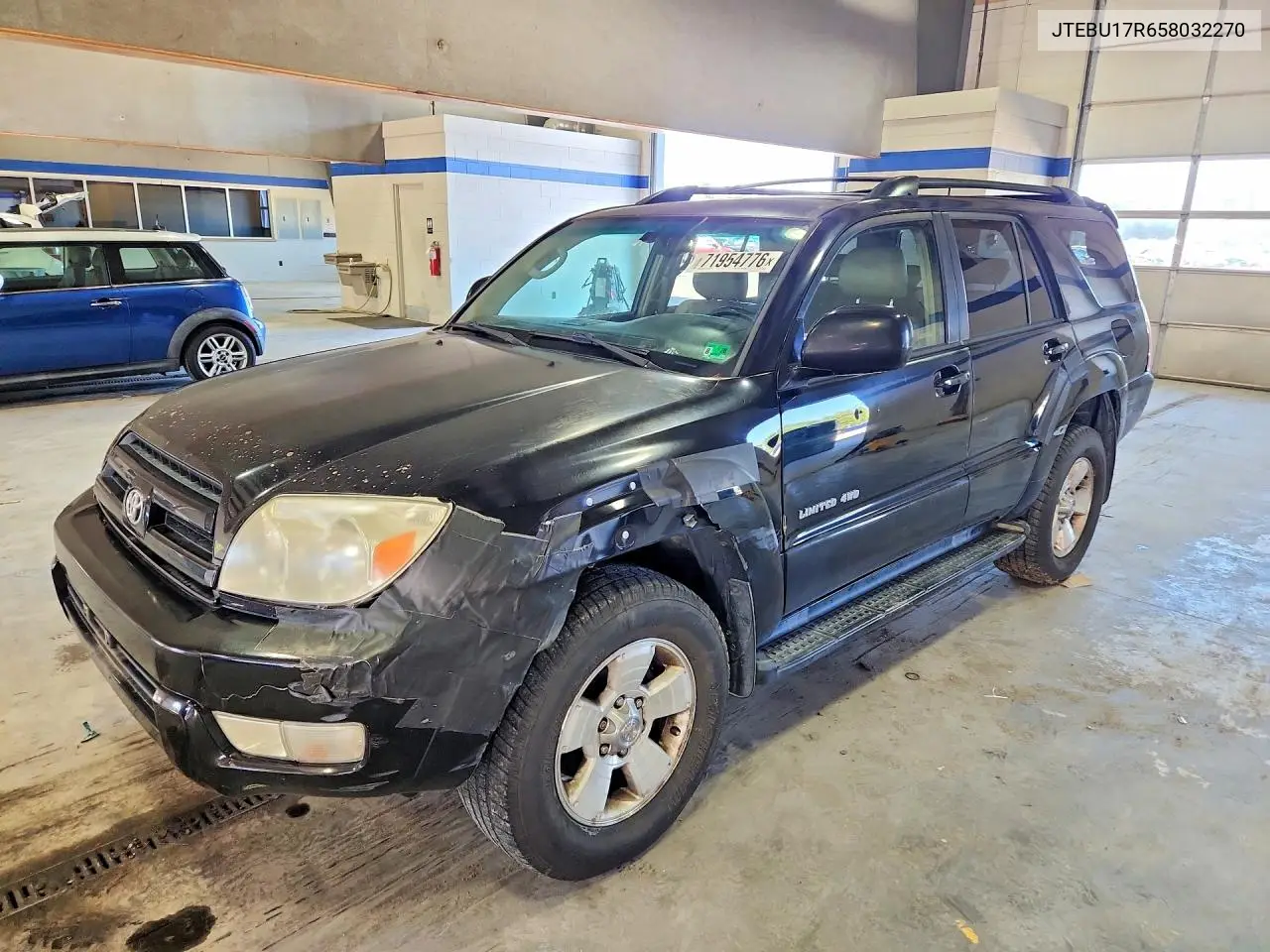 TOYOTA 4RUNNER 2005, VIN JTEBU17R658032270