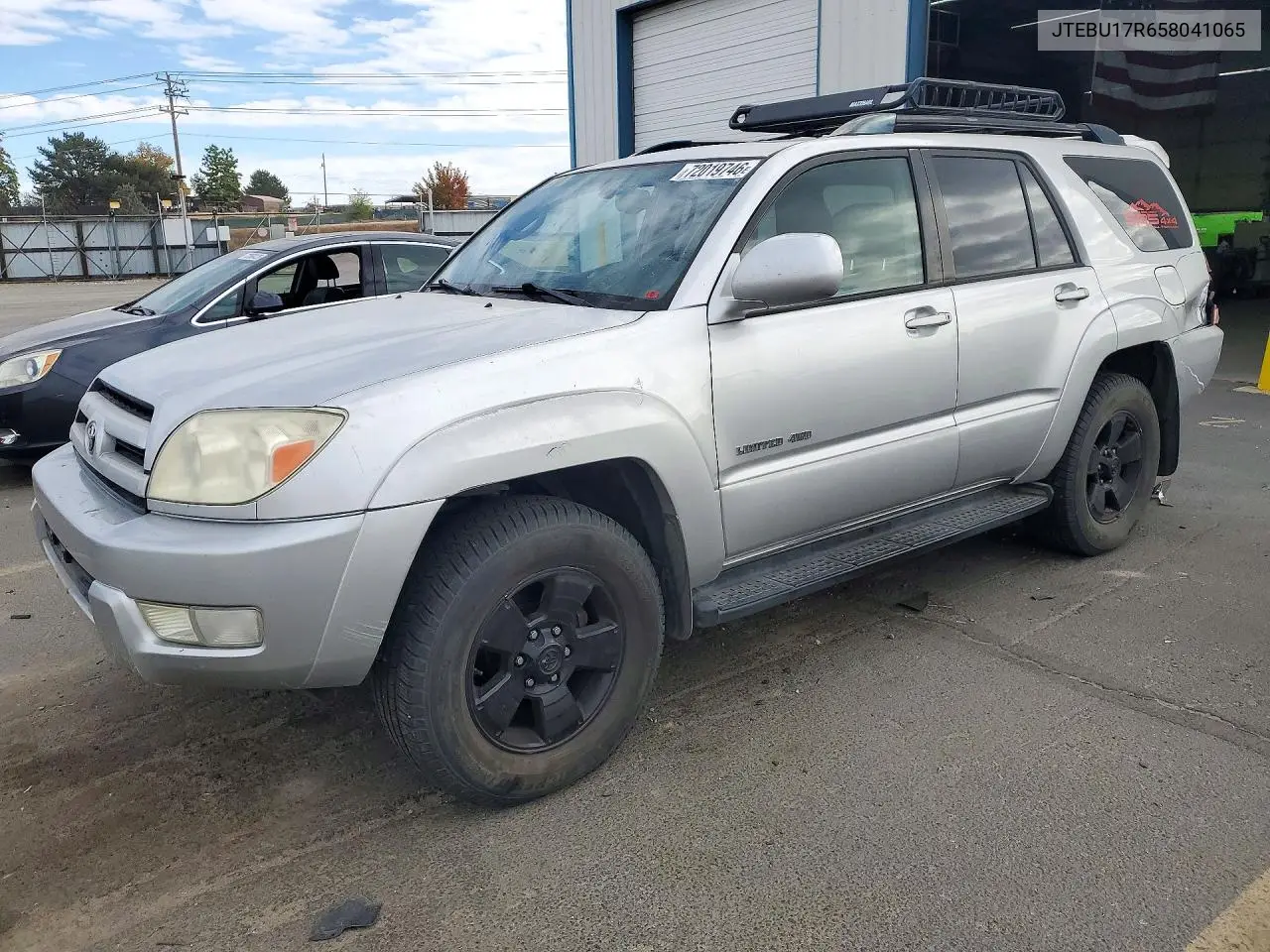 TOYOTA 4RUNNER 2005, VIN JTEBU17R658041065
