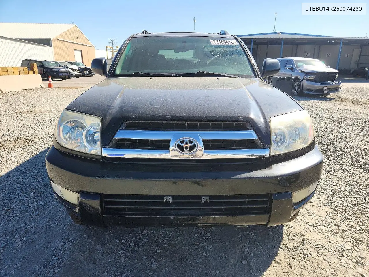 TOYOTA 4RUNNER 2005, VIN JTEBU14R250074230