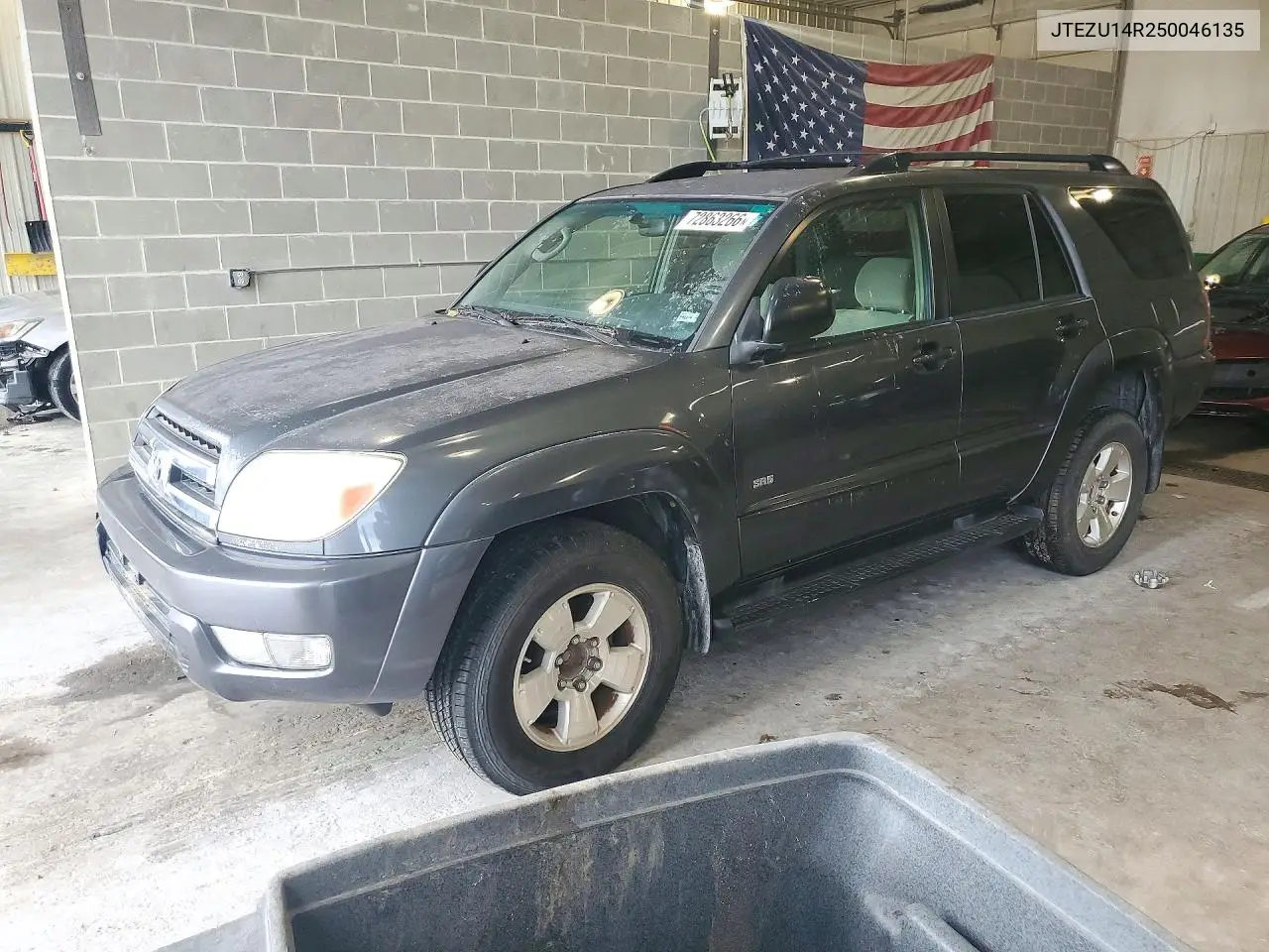 TOYOTA 4RUNNER 2005, VIN JTEZU14R250046135