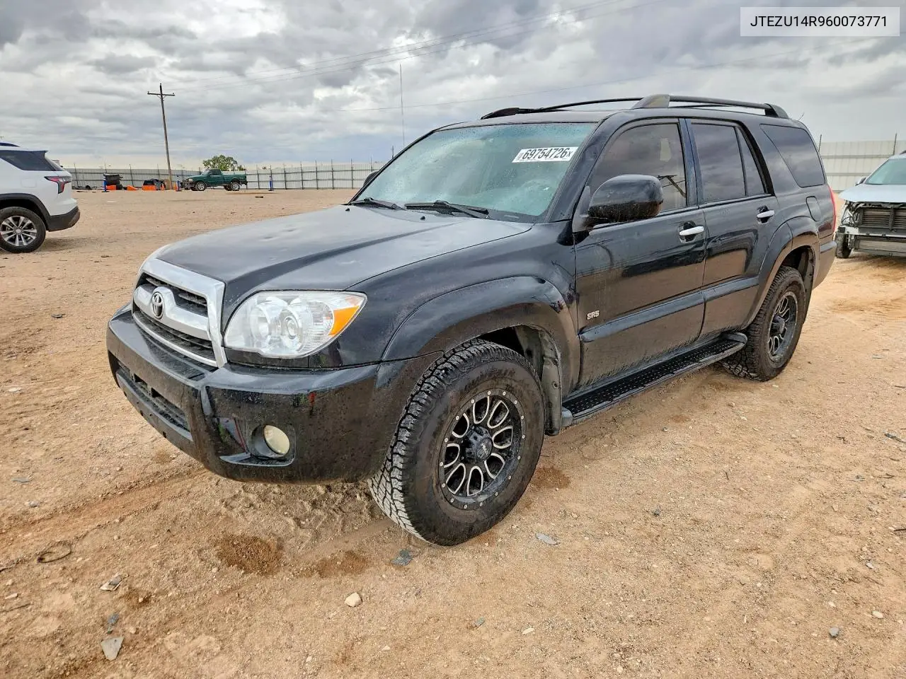 TOYOTA 4RUNNER 2006, VIN JTEZU14R960073771