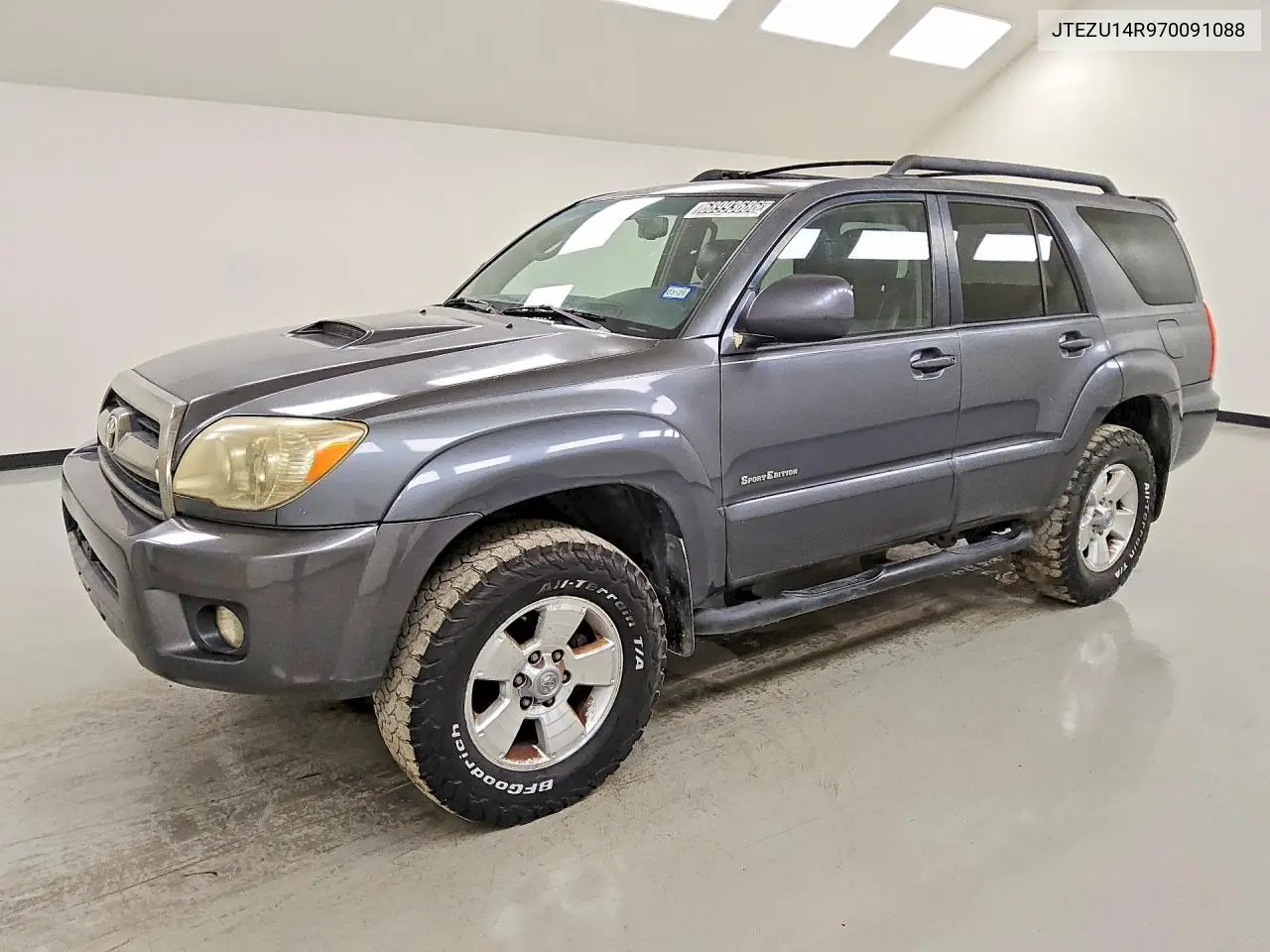 TOYOTA 4RUNNER 2007, VIN JTEZU14R970091088