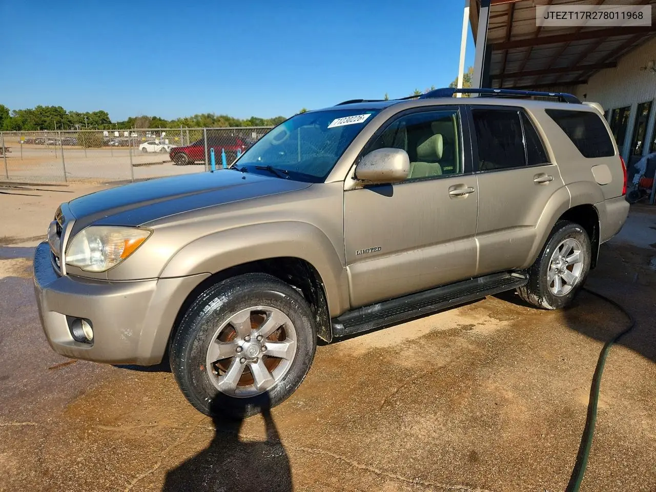 TOYOTA 4RUNNER 2007, VIN JTEZT17R278011968