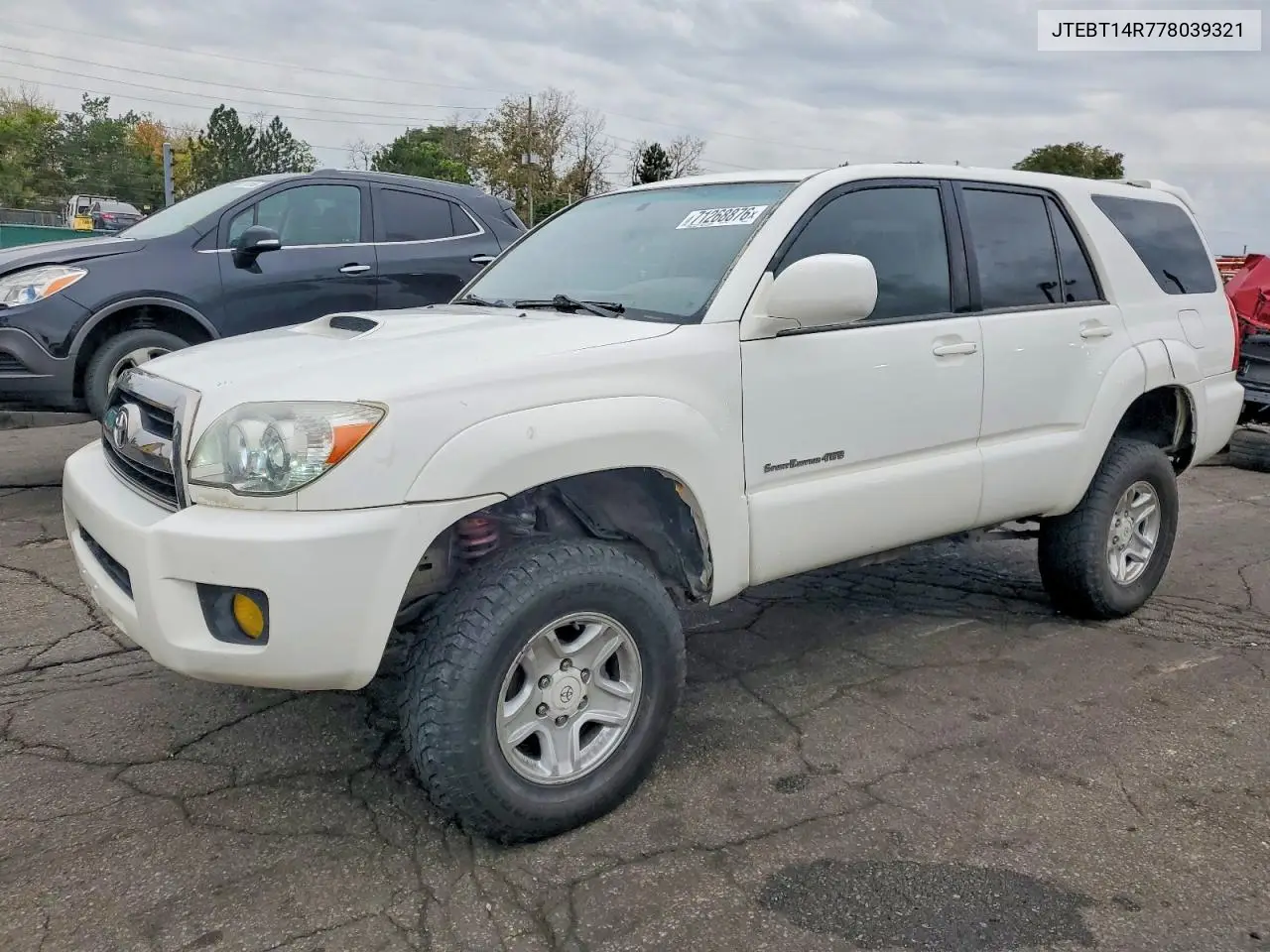 TOYOTA 4RUNNER 2007, VIN JTEBT14R778039321