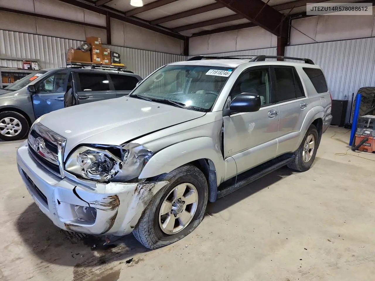 TOYOTA 4RUNNER 2007, VIN JTEZU14R578088612
