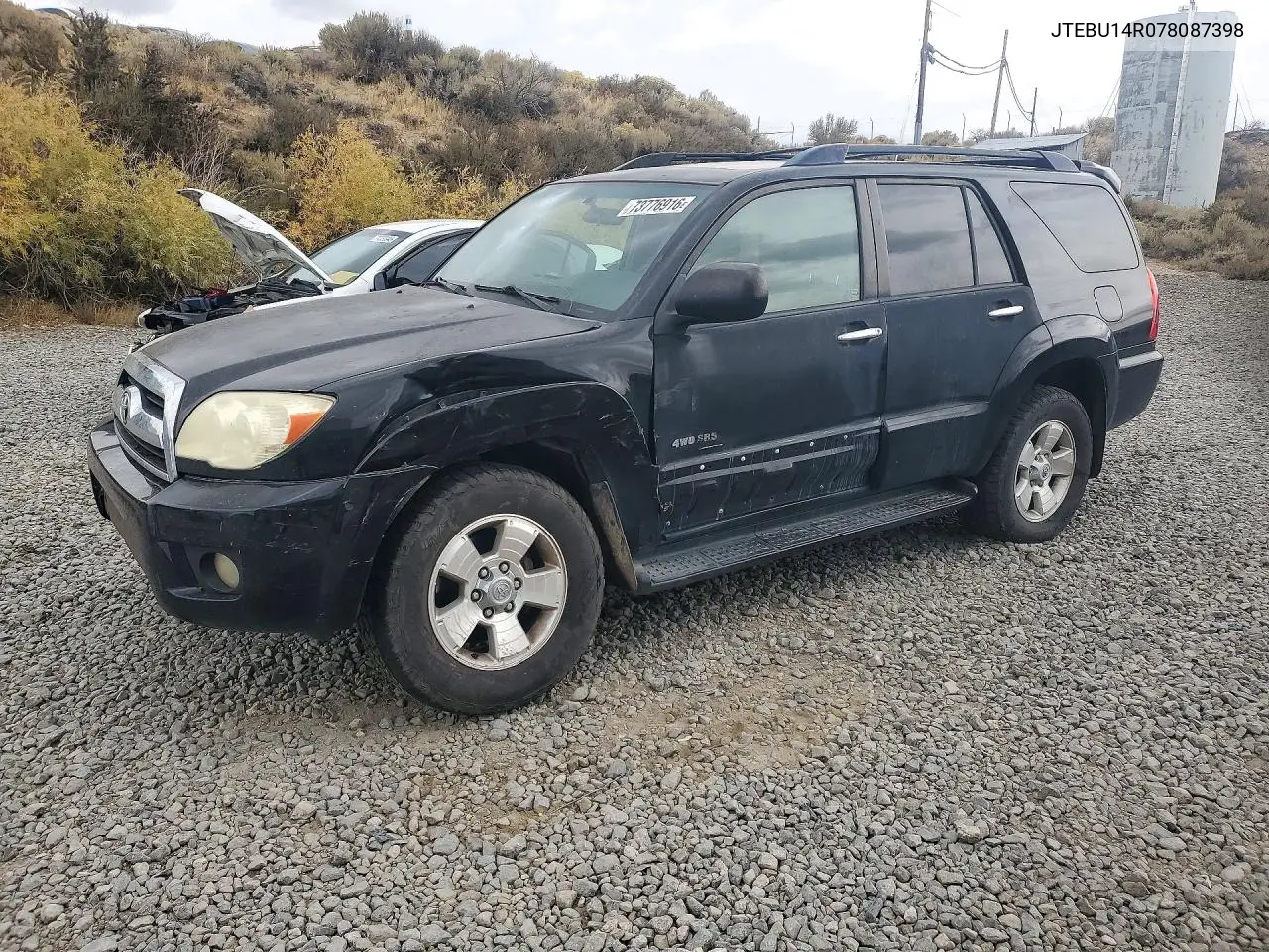 TOYOTA 4RUNNER 2007, VIN JTEBU14R078087398